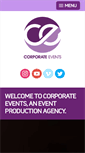 Mobile Screenshot of corporate-events.co.uk